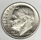 # C4043   U.S. COIN,   ROOSEVELT   DIME   1964  higher grade
