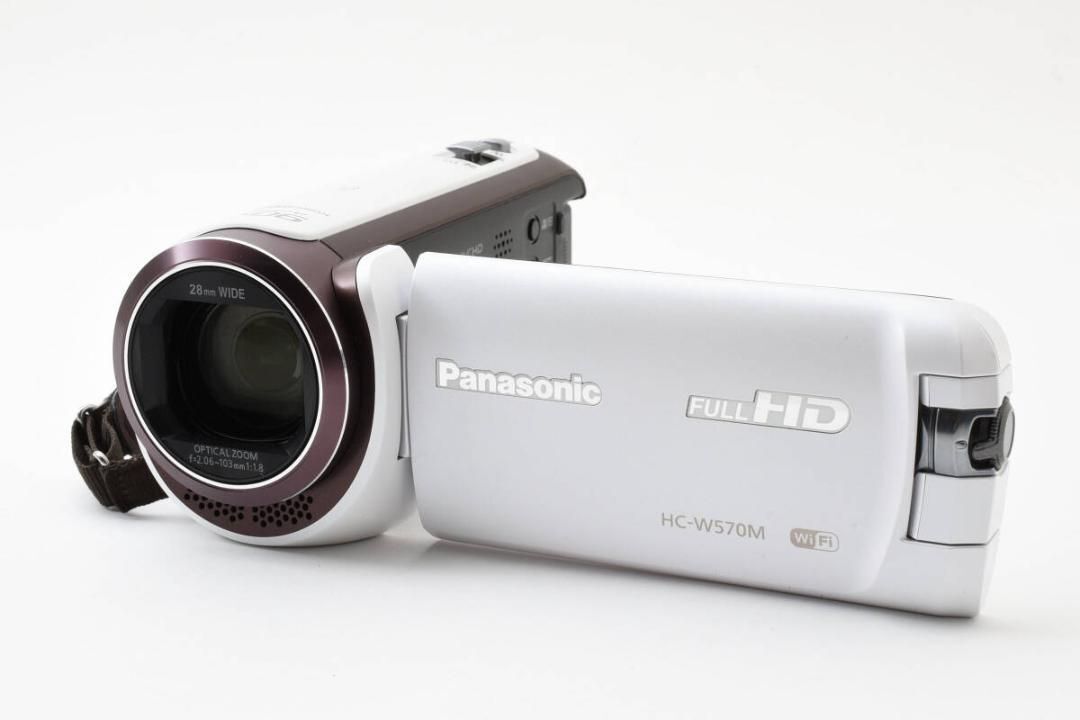 Panasonic HC-W570M White HD Digital Video Camera Used japan Panasonic HC-W570M White HD Digital Video Camera Used japan
