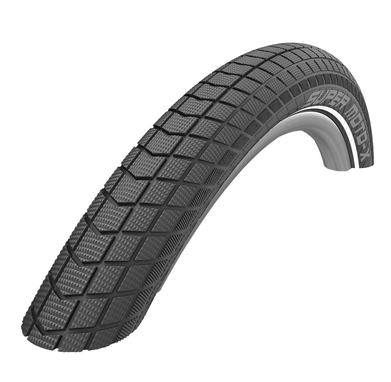 Pneu Schwalbe Super Moto 27.5x2.40 slick noir, l'excellence du pneu VTT urbain