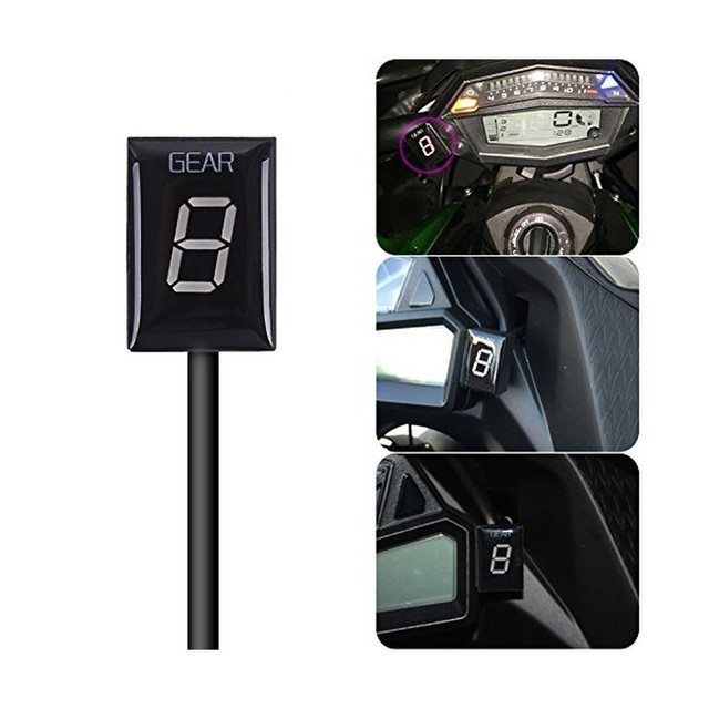 Idea Waterproof Motorcycle Gear Indicator LED Display for Yamah... 2day