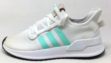 white and teal adidas