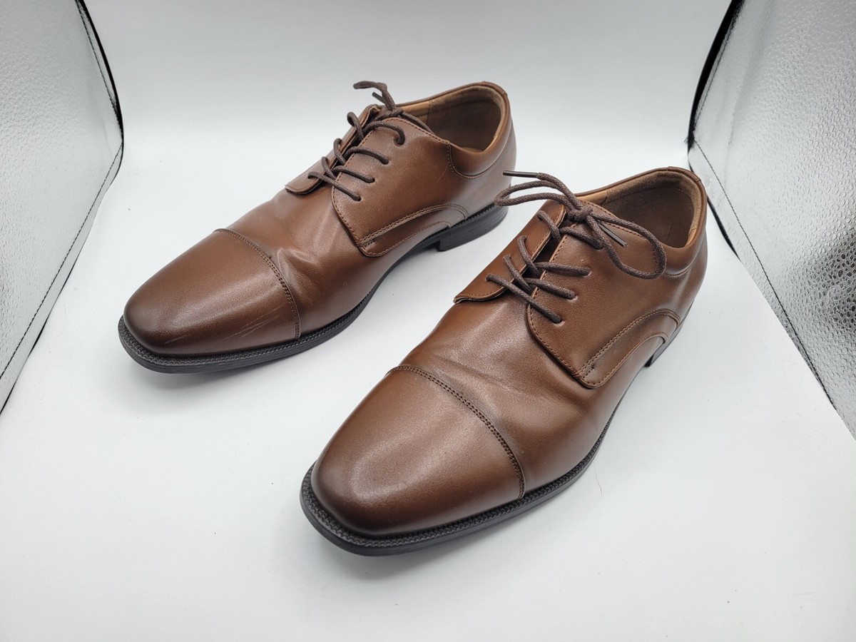 Nunn Bush Men\'s Dark Brown Lace-Up Oxfords Amazon.com | Nunn Bush Men main image 2