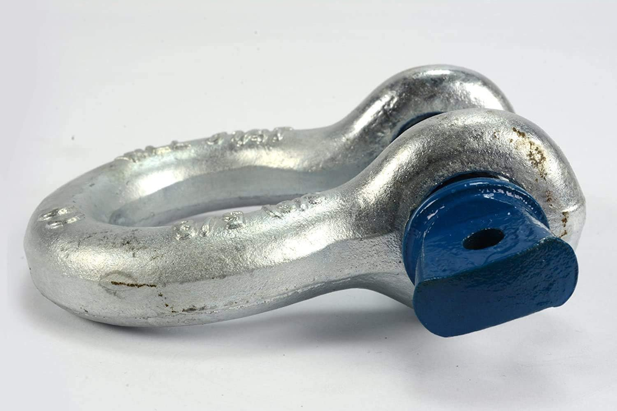 Manille à Vis 5/8" - Capacité 3,25 Tonnes (6 500 Lbs) - Pour Levage, Remorquage, Grue - Neuf