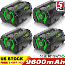 9.6Ah 5.0AH Battery For EGO 56V 56Volt BA1400 POWER Lithium Ion BA2240 BA2800T