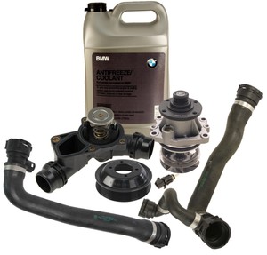 Water Pump and Thermostat Replacement Kit for BMW E60 525i 530i Manual Trans | eBay