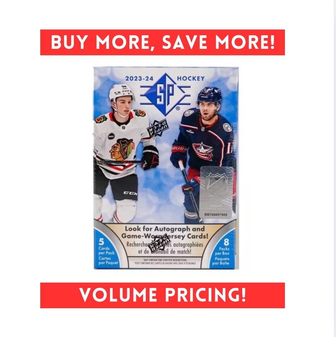 2023-24 Upper Deck SP Hockey 8-Pack Blaster Box