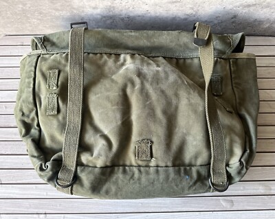 Vintage WWII US ARMY Cargo Bag M-1945, cargo field pack – Canvas