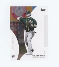2020 MLB Topps Progression ROOKIE CARD Sheldon Neuse RC Oakland Athletics /530