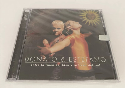 ENTRE LA LINEA DEL BIEN Y LA LINEA DEL MAL ~DONATO & ESTEFANO~1997 SONY~ SEALED
