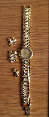 Lobor LB9973L Vergoldet Damen Uhr Armbanduhr Gold Plated neuwertig