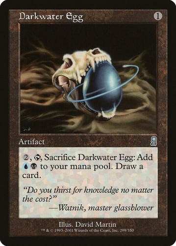 x1 Darkwater Egg x1 MTG Odyssey Magic The Gathering