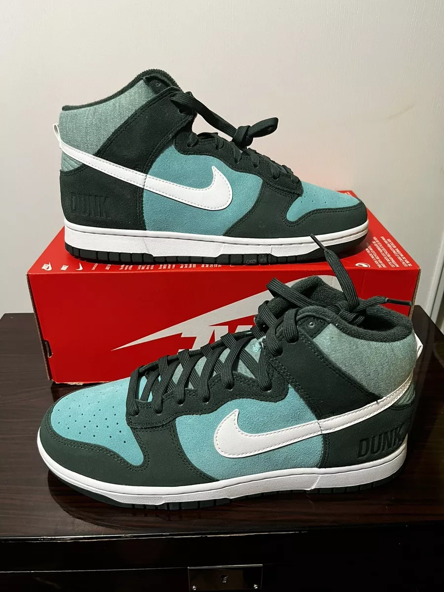 Nike Dunk High Retro SE DJ6152 300 Men Athletic Club Pro Green Shoes Men s 10