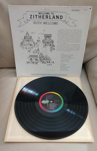 Ruth Welcome Welcome to Zitherland T1471Vinyl LP Record Album - Picture 2 of 2