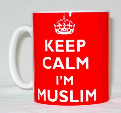 Keep Calm I'm A Muslim Mug Can Personalise Great Religion Islam Quran Allah Gift - Picture 1 of 3