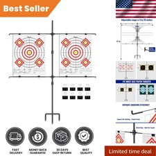 Lightweight Adjustable Target Stand with Two-Target Capacity for Efficiency