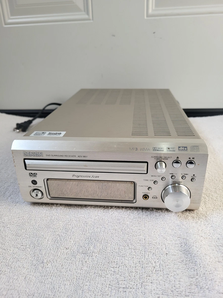 Denon Home Audio Compact & Shelf Stereos MP3 Playable Media Format
