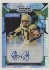 2019 Panini Prizm Draft Picks Hyper 50/75 Jalen Jelks #166 Auto fm0