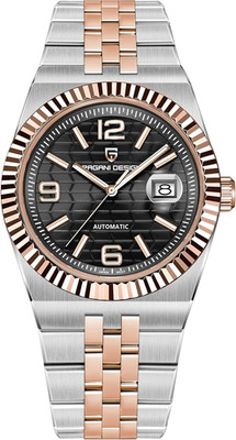 Men's Luminous Japanese Automatic Watch, 10ATM Waterproof, Stainless Steel