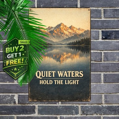 Quiet Work Zone Notice Vintage Industrial Warning Retro Metal Sign Art 8x12