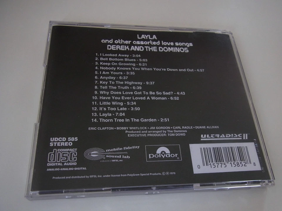 Derek and the Dominos / Layla MFSL CD ( 24 Karat Gold ) USA - Bild 2 von 4