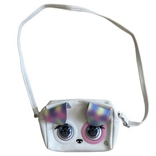 Purse Pets Rainbow Pup Dog Bag Interactive Faux Leather Adj Strap Works