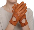 Leather Driving Gloves for Women with Knuckle Holes – Stylish Grip Gloves