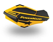 PowerMadd 34401 Yellow/Black Sentinel Handguard Set