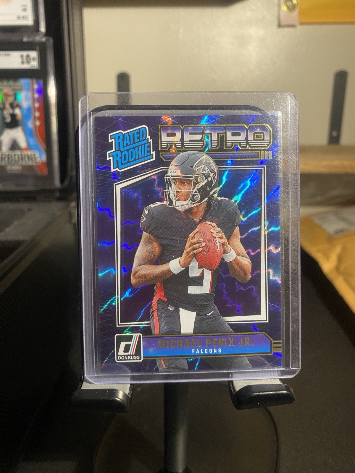 2024 Panini Donruss - Rated Rookie Retro Michael Penix Jr. #7 (RC)