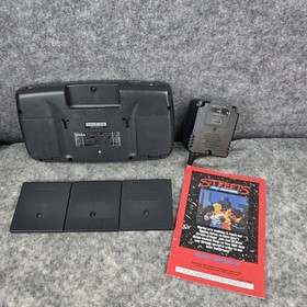 Sega Game Gear Model 2110 w/ 3 Games + Carrying Bag - Powers On Needs Recapped