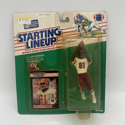#ad 1989 NFL Starting Lineup ART MONK WASHINGTON Kenner 🏈 See Pics $84.95