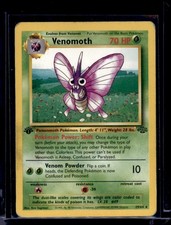Venomoth 29/64 Rare Jungle Pokemon 1st Edition Damaged on eBay