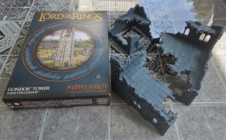 Games Workshop MESBG Gondor Tower 3 Ruinen
