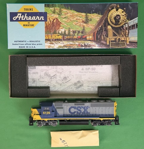 Locomotora Athearn #4710 GP40-2 CSX - Nuevo Stock Antiguo | Condition: New: Other (See Details)