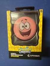 SpongeBob SquarePants 100 Waterproof Shower Pool Bluetooth Speaker Pink Patrick