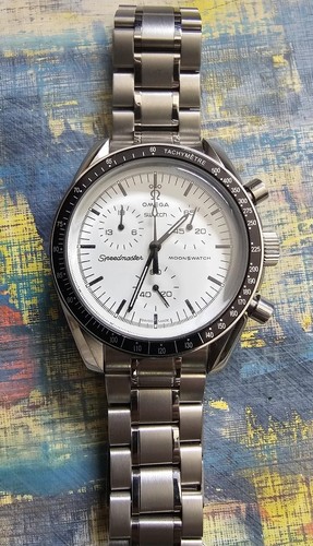 OMEGA X SWATCH 1965 SpeedMaster Moonswatch Brand New
