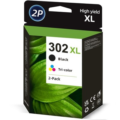 KEENKLE 302XL Cartucce Sostituzione Per HP 302 XL Nero E Colore - Foto 10