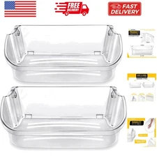 Refrigerator Door Bin 2-Pack for Frigidaire Door Shelf Replacement, Kenmore, ...