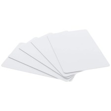 Versatile 200 Pack Blank PVC Cards for ID Badges  Crafts - 30 Mil White Plastic