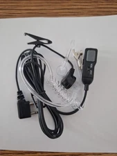  AVPH3 SECURITY HEADSET MIDLAND WALKIE TALKIE TWO WAY RADIO VOX CLEAR TUBE