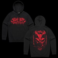 SLAUGHTER TO PREVAIL 1984 HOODIE 2 SIDE BLACK MEN