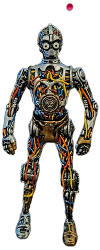 Vintage Hasbro C-3PO Exposed Wires 3.75" Star Wars Phantom Menace Figure 1999