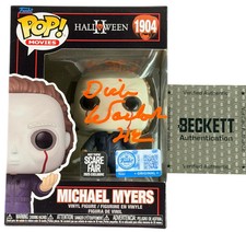 Dick Warlock signed Funko Pop Figure Michael Myers - Halloween 2