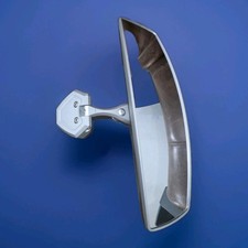 PTM Watersports Elite Edge Mirror w/Bracket ELECTROBRITE SILVER