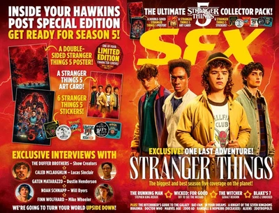 YOURCELEBRITYMAGAZINES SFX Magazine #398 – Stranger Things Collector Pack (Season 5 Special)