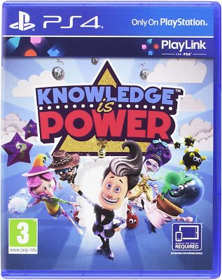 Knowledge is Power (Playlink) RE SEALED PS4 PAL Playstation 4 Quiz Party Spiel