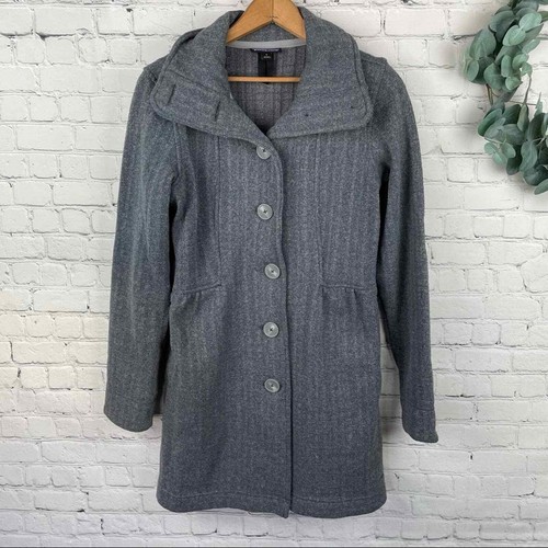 PATAGONIA Better Sweater Pea Coat Gray 