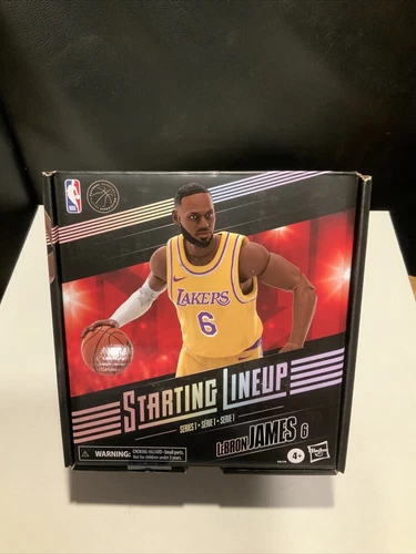 2022 LeBron James Los Angeles Lakers Starting Line Up NIB NBA #2175