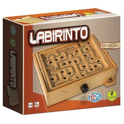 Gioco Di Abilita Labirinto In Legno Giocattolo Bambini Rompicapo Adulti Ebay