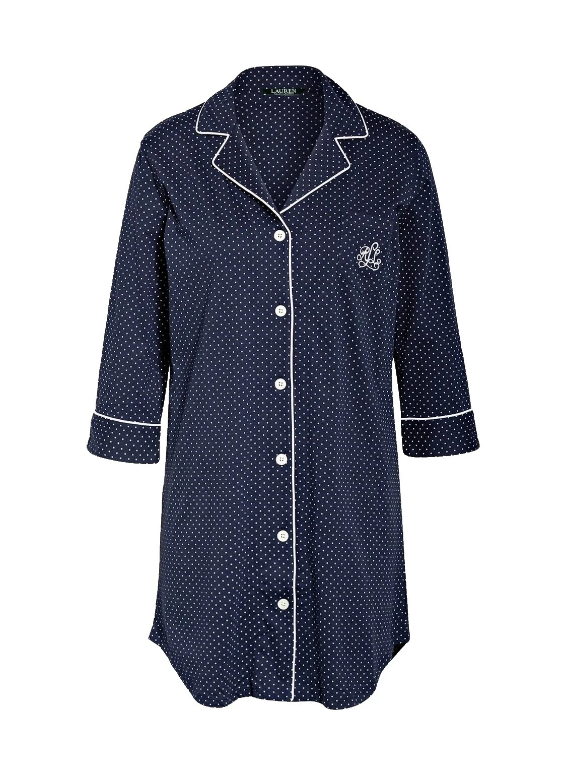 Lauren Ralph Lauren Women's Polka Dot Pijamas y batas para Mujeres