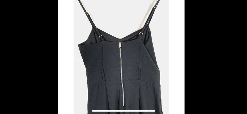 Mono negro Material Girl recortado novia X pequeño Foto 4 de 4